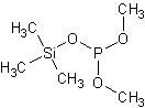 二甲基三甲硅基膦酸酯结构式