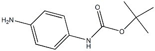 叔丁基-4-氨基苯胺甲酸酯结构式