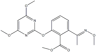 (E)- 嘧草醚结构式