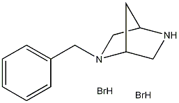 (1S,4S)-2-苄基-2,5-二氮双环[2.2.1]庚烷二氢溴酸盐结构式