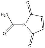 N-氨基甲酰马来酰亚胺结构式