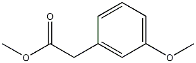 3-甲氧基苯乙酸甲酯结构式
