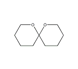 1,7-二氧螺环[5,5]十一烷结构式