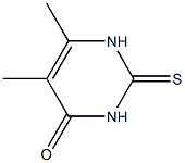 5,6-二甲基-2-硫代尿苷结构式