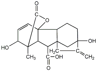 赤霉酸结构式