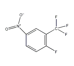2-氟-5-硝基三氟甲苯结构式