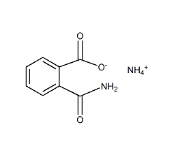 2-(氨基羰基)苯甲酸胺结构式