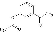 间乙酰氧基苯乙酮结构式