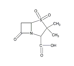 舒巴坦酸结构式