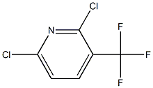 2,6-二氯-3-(三氟甲基)吡啶结构式