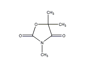 3,5,5-三甲基恶唑-2,4-二酮结构式