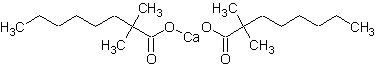 新癸酸钙结构式