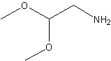 氨基乙醛缩二甲醇结构式
