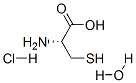 (R)-(+)-半胱氨酸盐酸盐水合物结构式