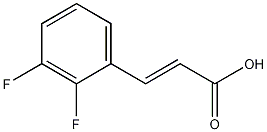2,3-二氟肉桂酸结构式
