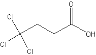 4,4,4-三氯丁酸结构式