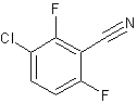 3-氯-2,6-二氟腈苯结构式