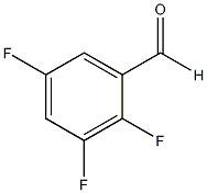 2,3,5-三氟苯醛结构式