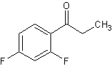 2,4-二氟苯丙酮结构式