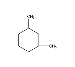 顺-1,3-二甲基环已烷结构式