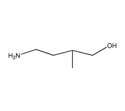 4-氨基-2-甲基-1-丁醇结构式