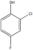 2-氯-4-氟硫代苯酚结构式