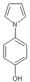 4-(1-吡咯)苯酚结构式