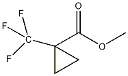 1-三氟甲基环丙烷-1-羧酸甲酯结构式