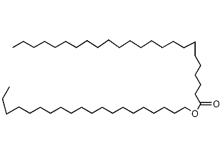 二十四(烷)酸二十烷酯结构式