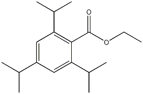 2,4,6-三异丙基苯甲酸乙酯结构式
