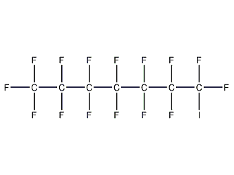 1-碘十五氟-正-庚烷结构式
