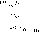 富马酸氢钠结构式