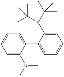 2-二叔丁基膦-2'-(N,N-二甲基氨基)联苯结构式