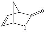 (1S)-(+)-2-氮杂双环[2.2.1]庚-5-烯-3-酮结构式
