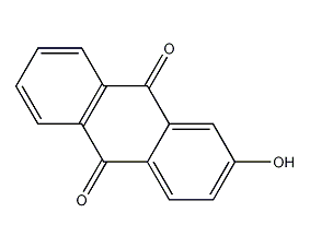 2-羟基蒽醌结构式