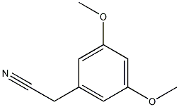 3,5-二甲氧基苯乙腈结构式