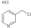 3-氯甲基吡啶盐酸盐结构式