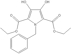 Diethyl 1-benzyl-3,4-dihydroxy-1H-pyrrole-2,5-dicarboxylate