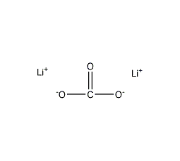 碳酸锂结构式