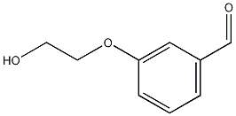 3-(2-羟乙氧基)苯甲醛结构式