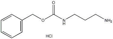 N-苄氧羰基-1,3-二氨基丙烷盐酸盐结构式