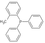 二苯基(邻-甲苯基)膦结构式