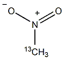 硝基甲烷-13C结构式