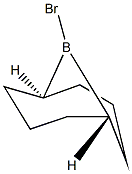 9-溴-9-硼杂双环-[3.3.1]壬烷结构式