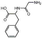 甘氨酰-DL-苯丙氨酸结构式