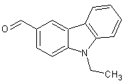 N-乙基-3-甲酰咔唑结构式