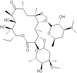 克拉霉素结构式