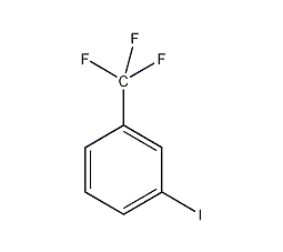 1-碘-3-(三氟甲基)苯结构式