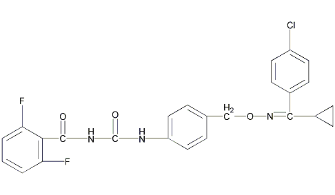 氟螨脲结构式