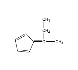 5-（1-甲基亚丙基）-1,3-环戊二烯结构式